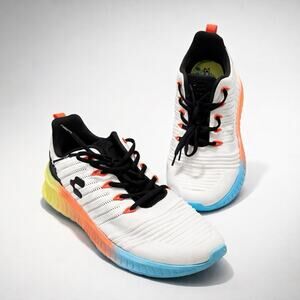 Charly Men's Running Sneakers White/Lime Shoes Size 11